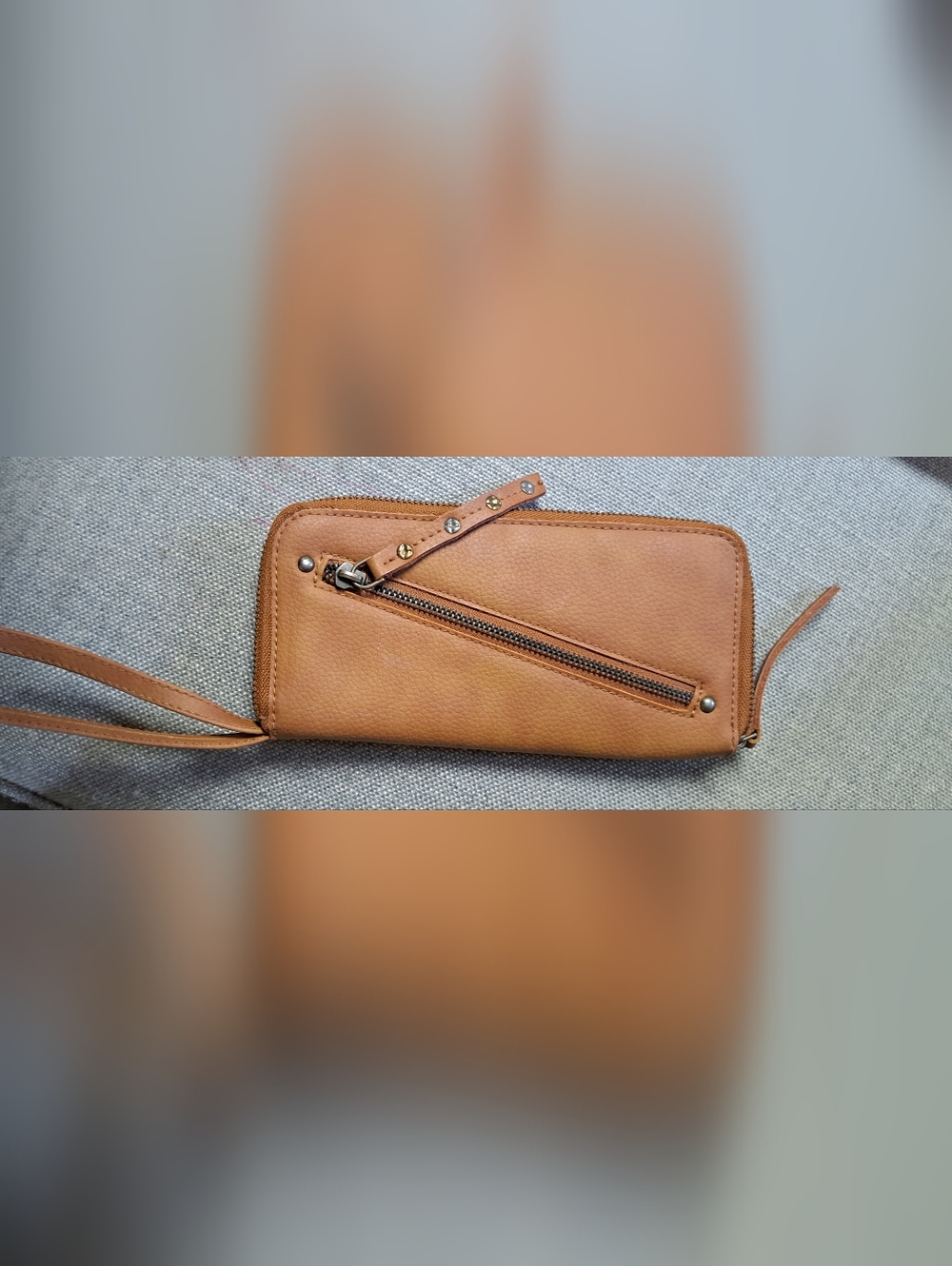 Free People Vegan Wallet With Attatched Wrist Strap Bohemian Never Used Read